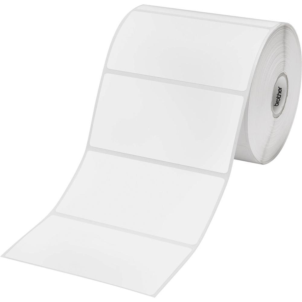Brother RD-S03E1 White Paper Label Roll, 836 labels per roll, 102mmx50mm