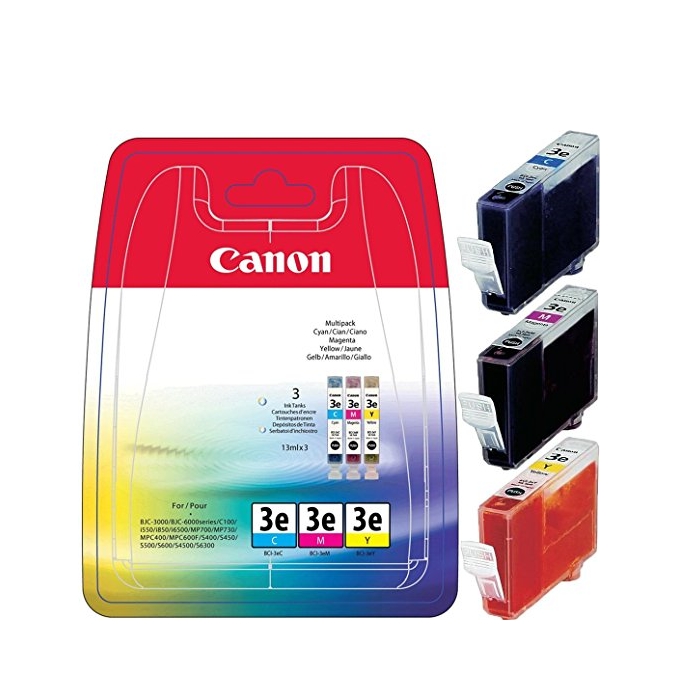 Canon BCI-3e C/M/Y Multipack