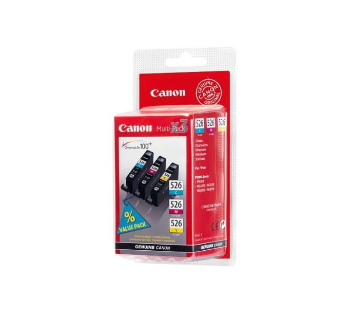 Canon CLI-526 C/M/Y Pack