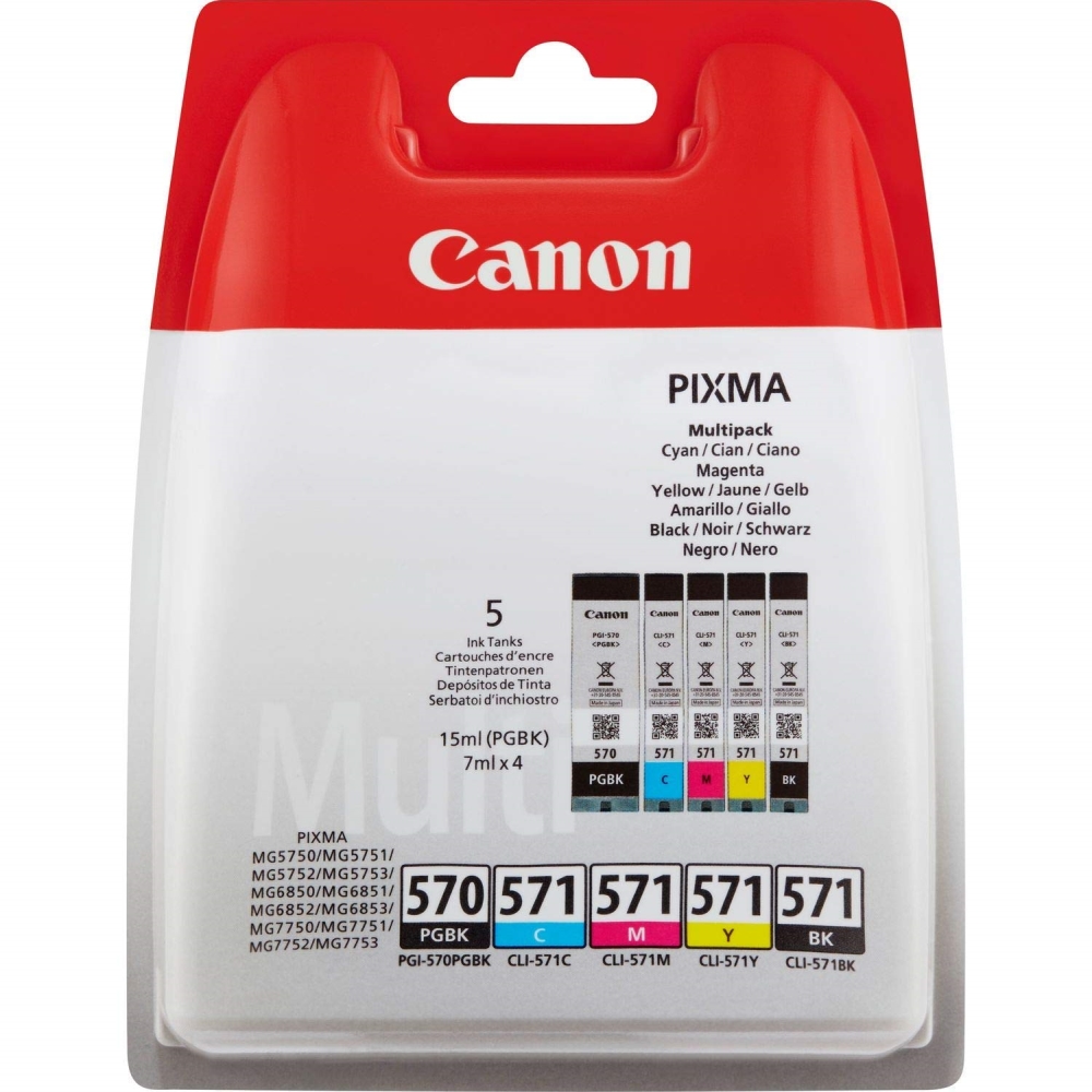 Canon CLI-571 C/M/Y/BK Multi-Pack