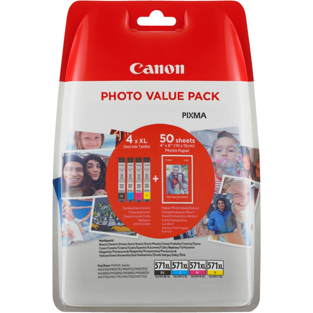 Canon CLI-571CMYB XL PVP