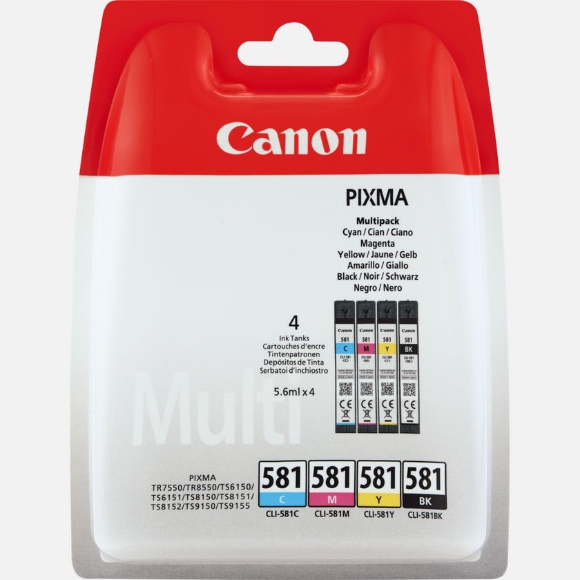 Canon CLI-581 C/M/Y/BK Multi Pack