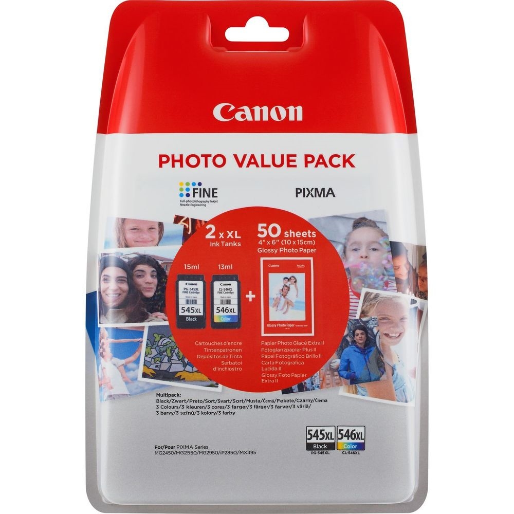 Canon PG-545XL/CL-546XL Photo Value Pack