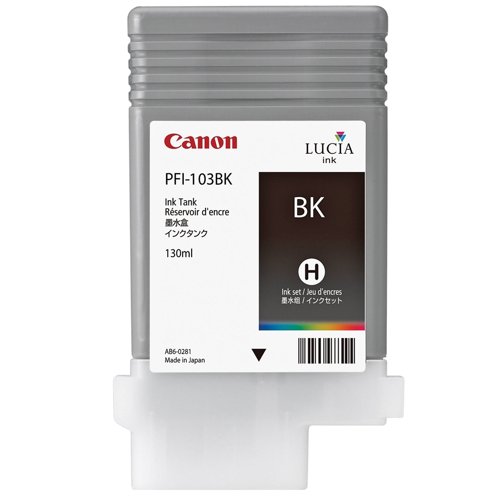 Canon Pigment Ink Tank PFI-103, Photo Black
