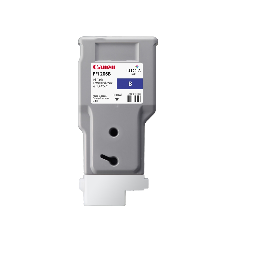 Canon Pigment Ink Tank PFI-206, Blue