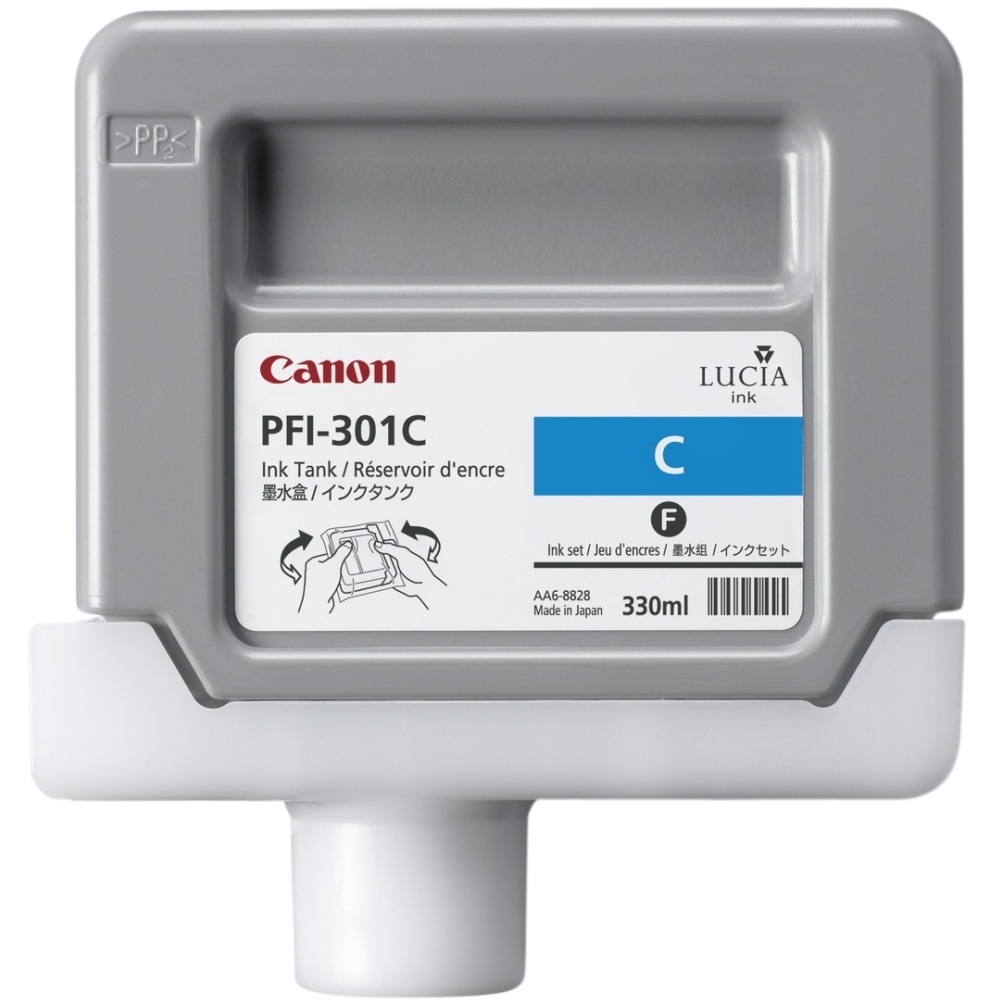 Canon Pigment Ink Tank PFI-301, Cyan