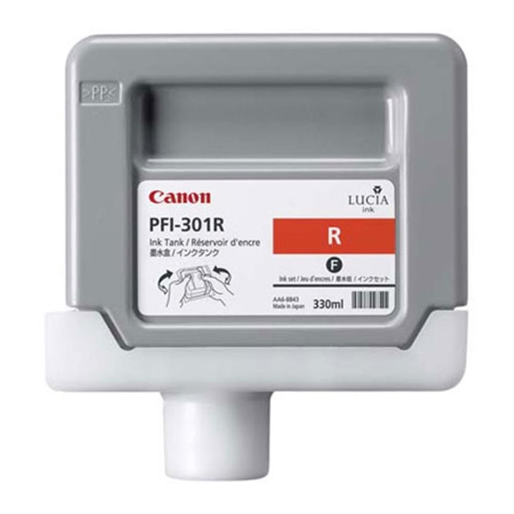 Canon Pigment Ink Tank PFI-301, Red