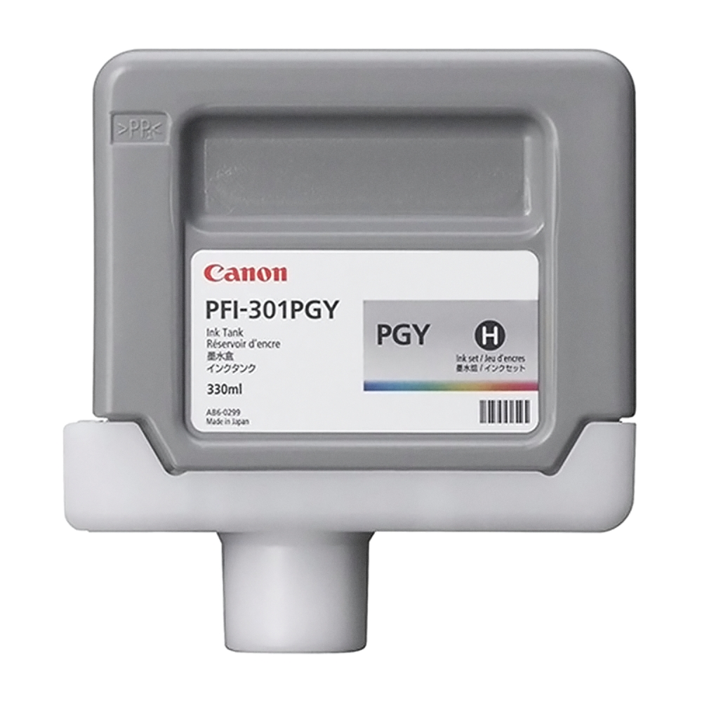 Canon Pigment Ink Tank PFI-301, Photo Grey