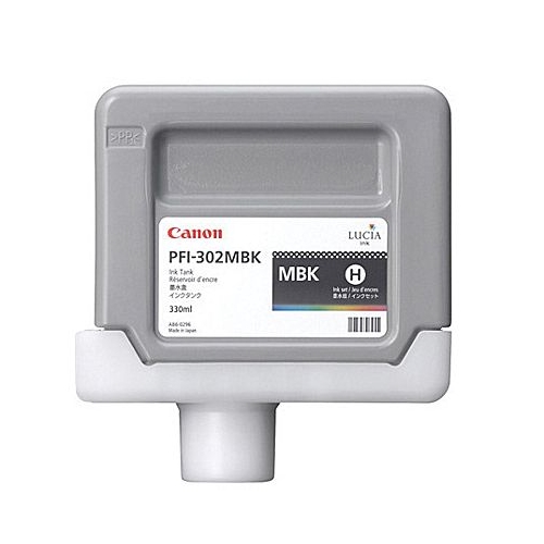 Canon Pigment Ink Tank PFI-302, Matte Black