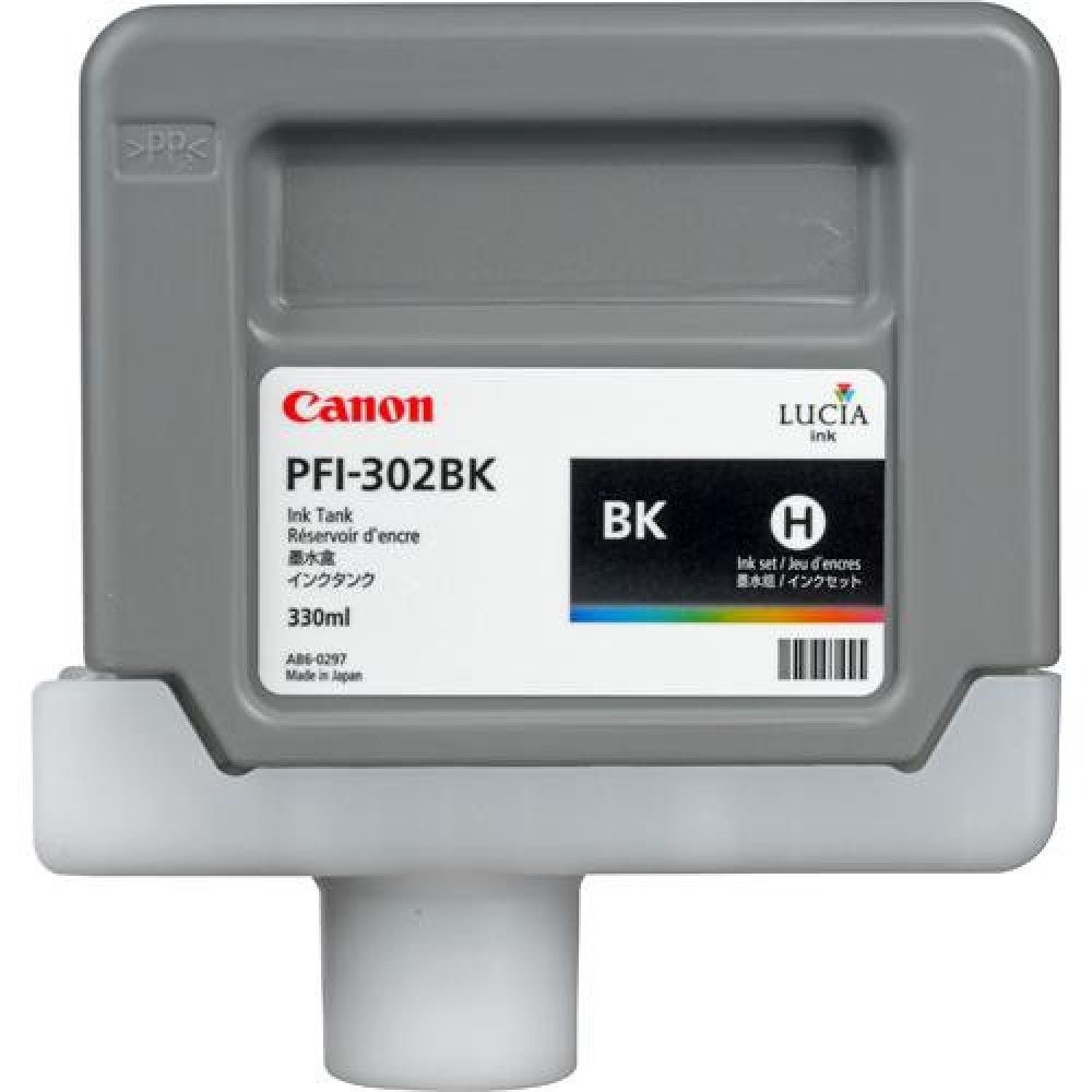 Canon Pigment Ink Tank PFI-302, Photo Black