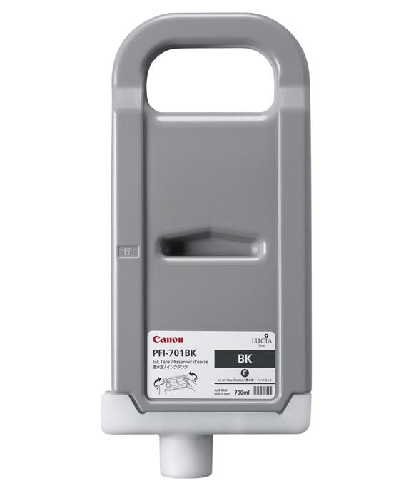Canon Pigment Ink Tank PFI-701, Photo Black