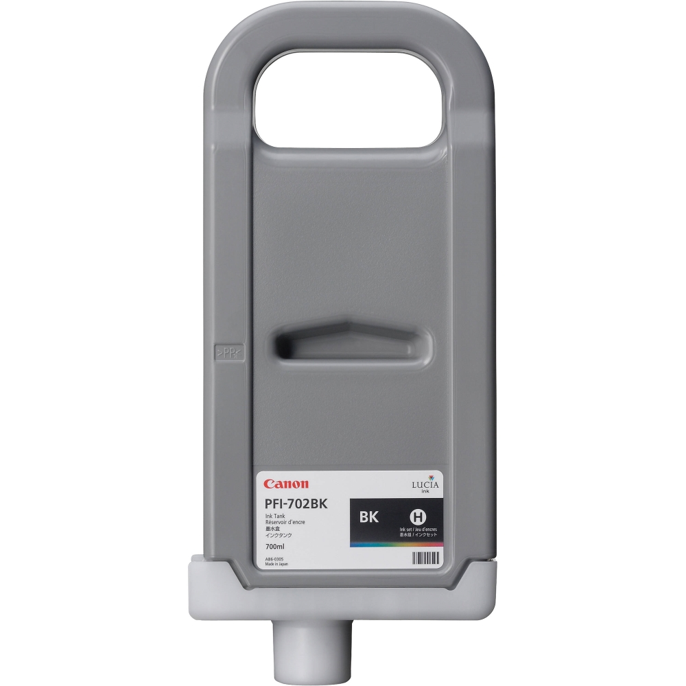 Canon Pigment Ink Tank PFI-702 Photo Black For iPF8100 and iPF9100, 700ml