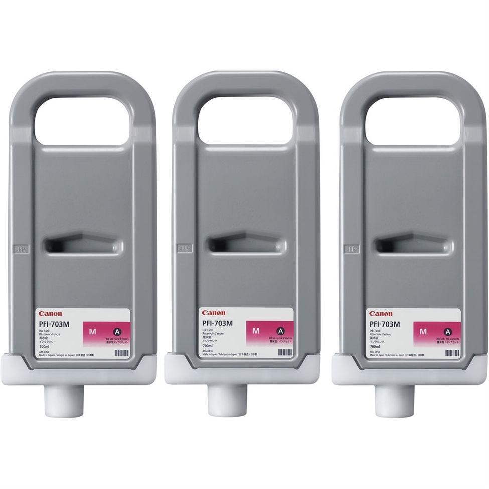 Canon Ink Tank PFI-703, Magenta (3 pcs)