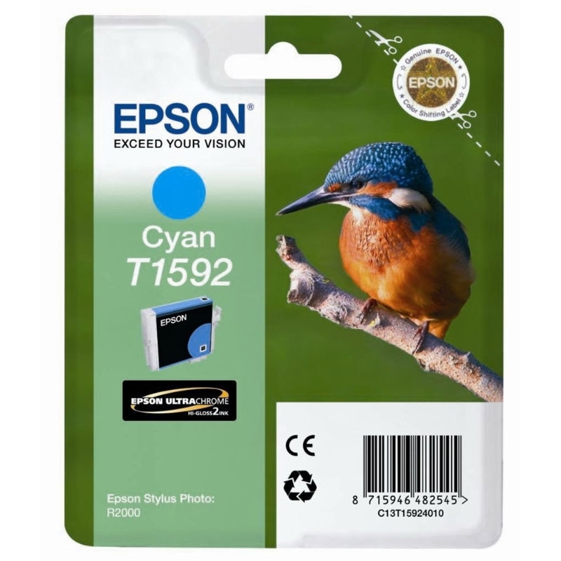 Epson T1592 Cyan for Epson Stylus Photo R2000