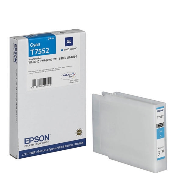 Epson WF-8xxx Series Ink Cartridge XL Cyan
