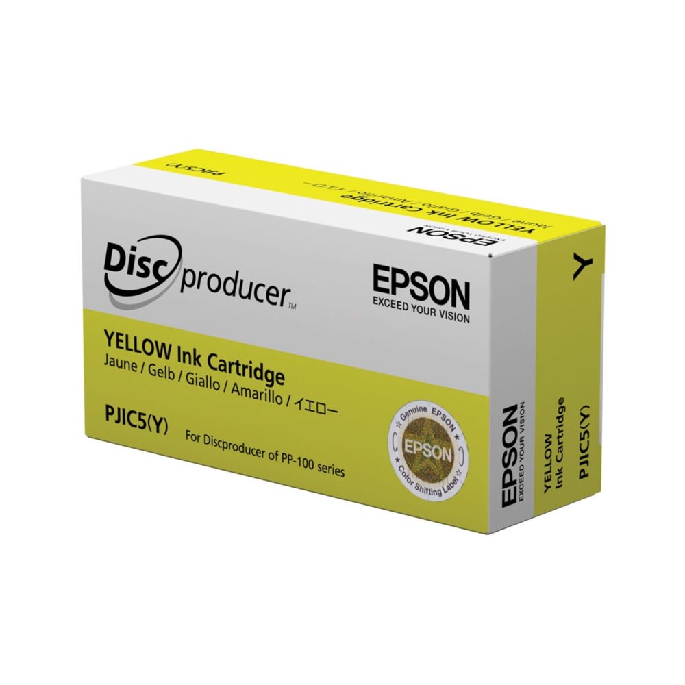 Epson Discproducer Ink Cartridge, Yellow