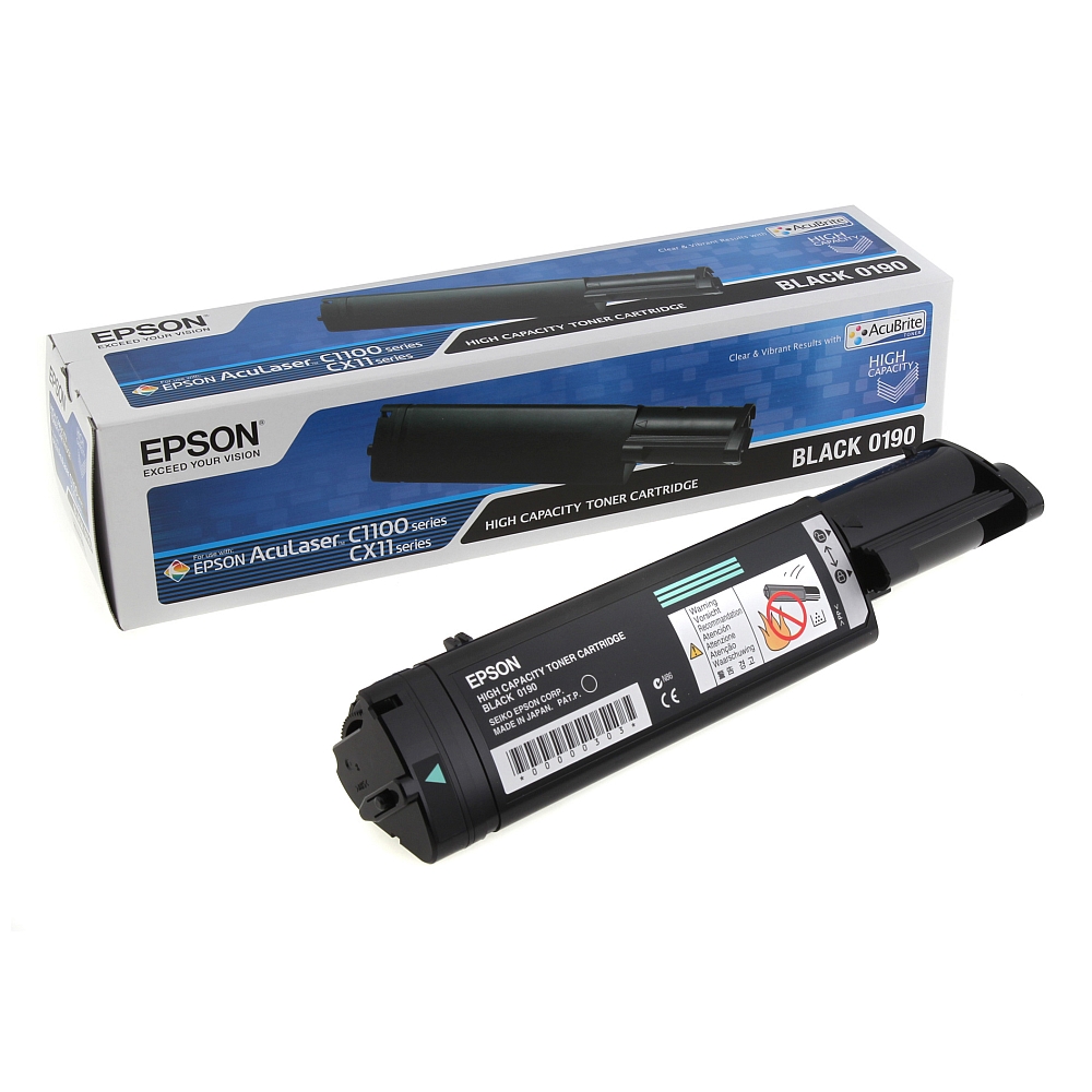 Epson Black Toner Cartridge Aculaser C1100 Black (High Capacity)
