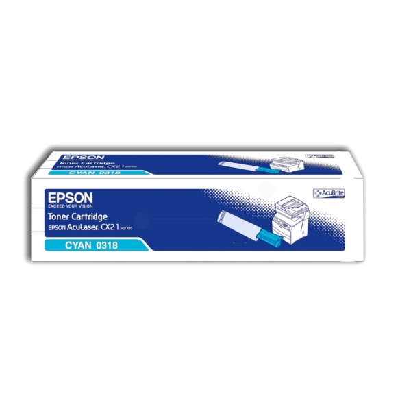Epson Cyan Toner Cartridge Aculaser CX21N / NF