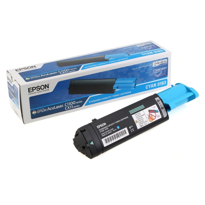 EpsonCyan Toner Cartridge C1100 Standard capacity