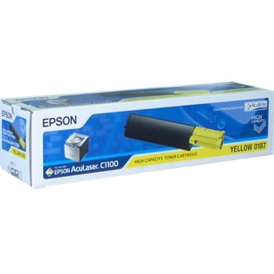 Epson High Capacity Yellow Toner Cartridge C1100