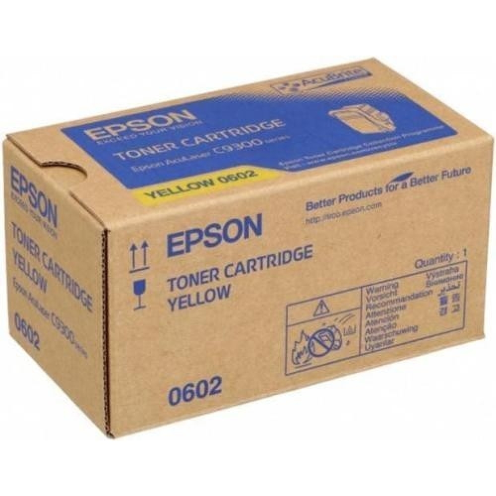 Epson AL-C9300N Toner Cartridge Yellow, 7.5k