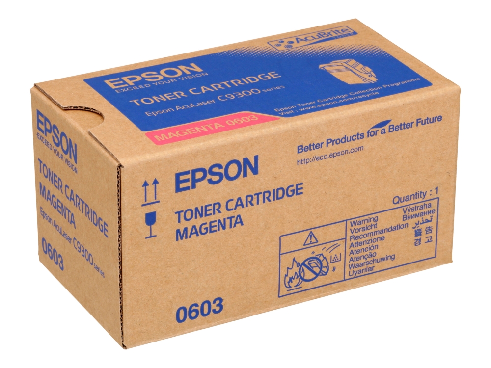Epson AL-C9300N Toner Cartridge Magenta, 7.5k