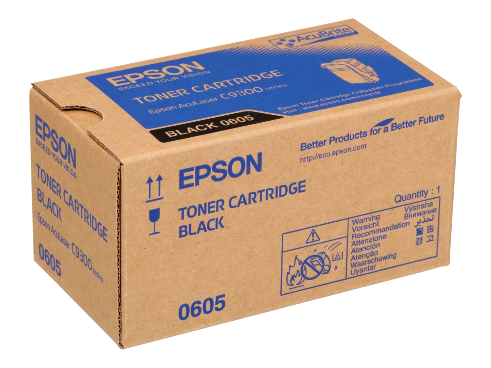 Epson AL-C9300N Toner Cartridge Black, 6.5k