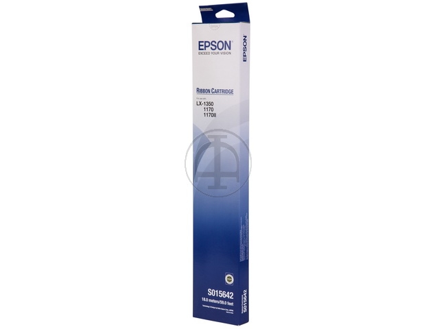Epson SIDM Black Ribbon Cartridge for LX-1350, LX-1170II, LX-1170