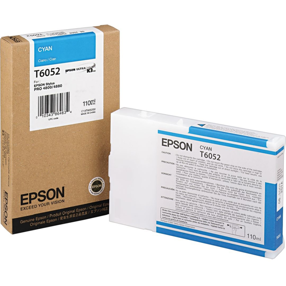 Epson 110ml Cyan for Stylus Pro 4880/4800