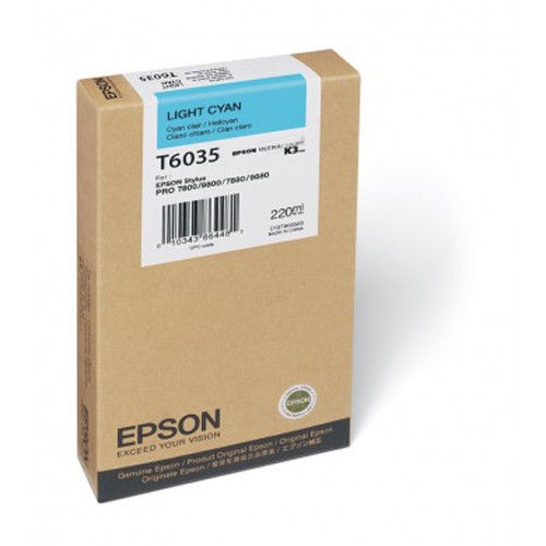 Epson 220ml Light Cyan for Stylus Pro 7880/9880/7800/9800