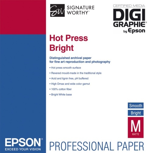 Epson Hot Press Bright 17" x 15 m