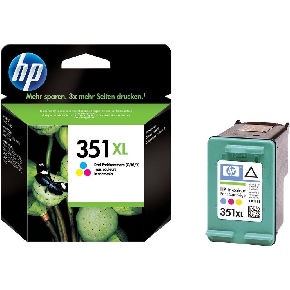 HP 351XL Tri-color Inkjet Print Cartridge