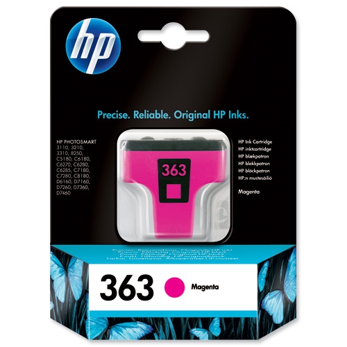 HP 363 Magenta Ink Cartridge