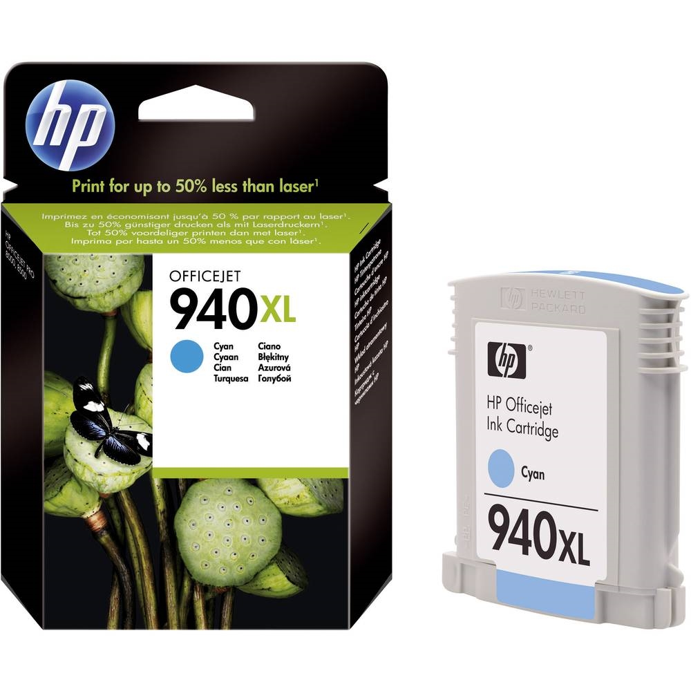 HP 940XL Cyan Officejet Ink Cartridge