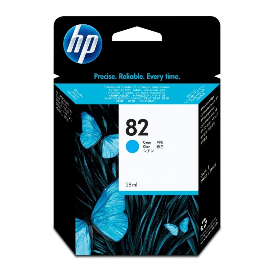 HP 82 28-ml Cyan Ink Cartridge