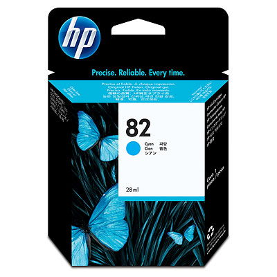 HP 82 69-ml Cyan Ink Cartridge