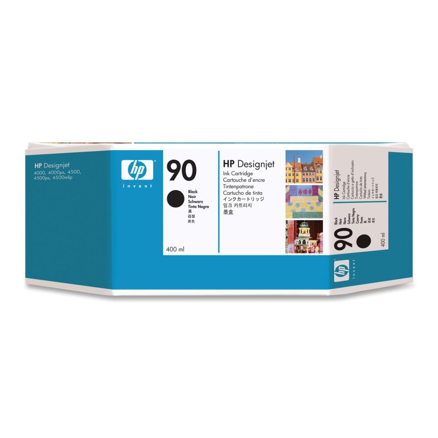 HP 90 400-ml Black Ink Cartridge