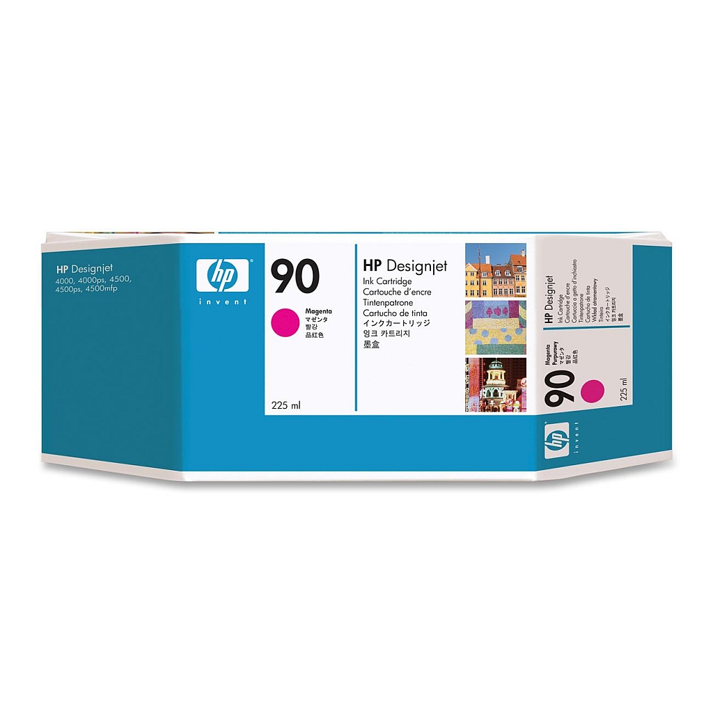 HP 90 225-ml Magenta Ink Cartridge