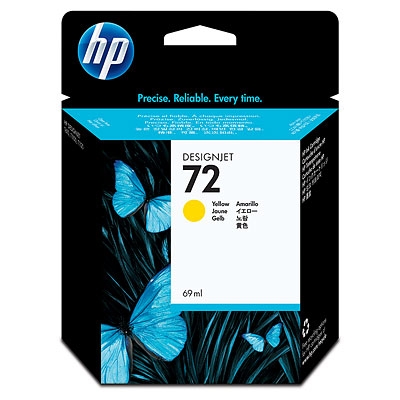 HP 72 69-ml Yellow Ink Cartridge