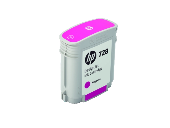 HP 728 40-ml Magenta DesignJet Ink Cartridge