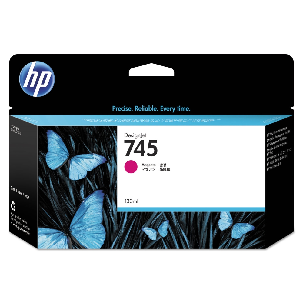 HP 745 130-ml Magenta Ink Cartridge