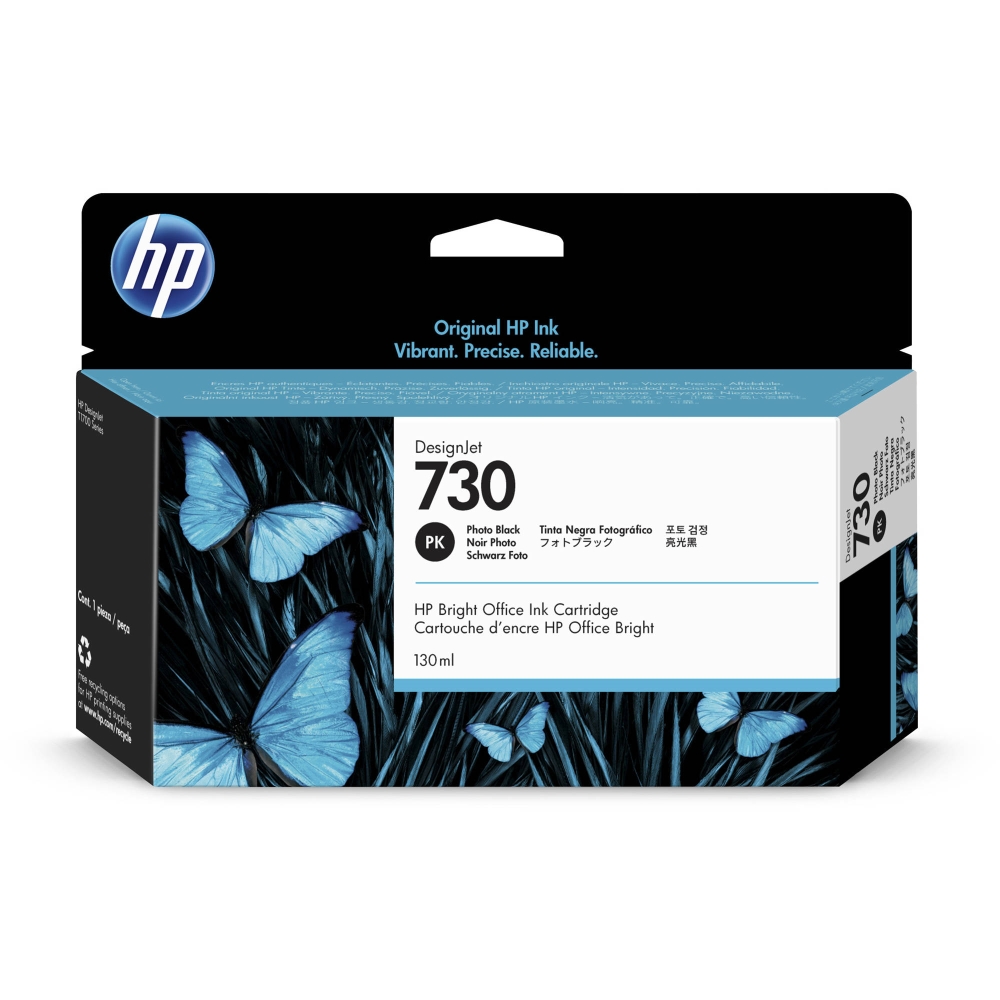 HP 730 130-ml Photo Black Ink Cartridge