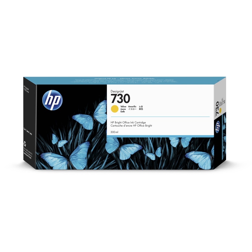 HP 730 300-ml Yellow Ink Cartridge