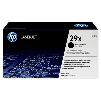 HP 29X Black LaserJet Toner Cartridge