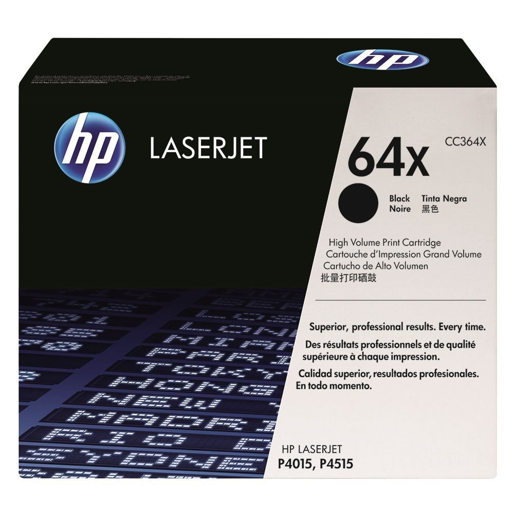 HP 64X Black LaserJet Toner Cartridge