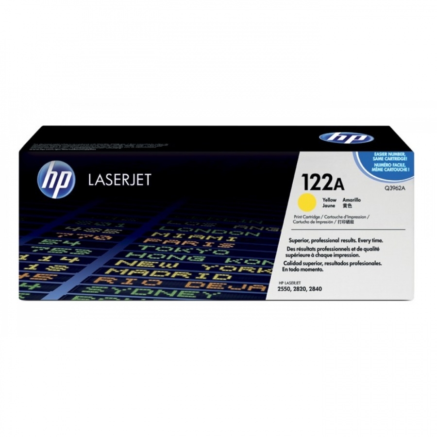 HP 122A Yellow LaserJet Toner Cartridge