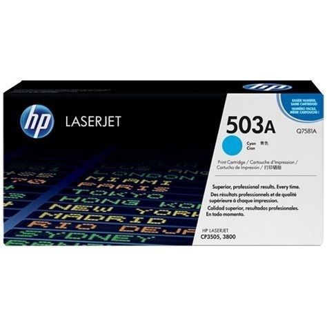 HP 503A Cyan LaserJet Toner Cartridge