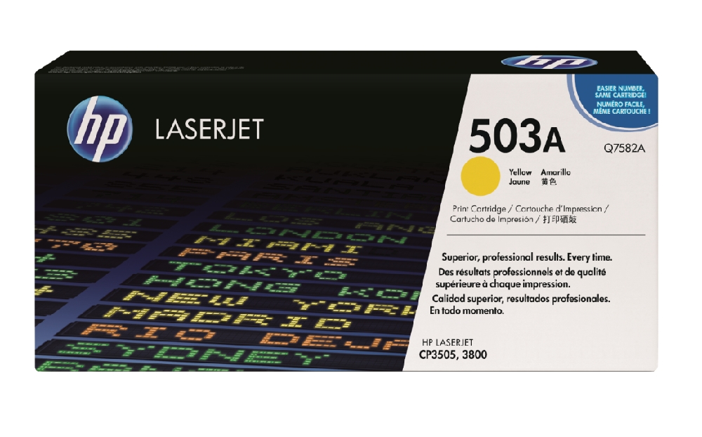 HP 503A Yellow LaserJet Toner Cartridge