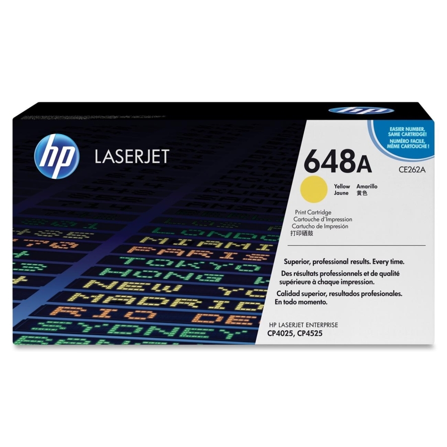 HP 648A Yellow LaserJet Toner Cartridge