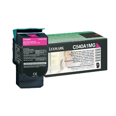 Lexmark C54x, X54x Magenta Return Programme Toner Cartridge (1K)